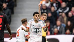 拜仁上诉失败 路易斯·迪亚斯仍将因红牌停赛1场