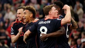 诺丁汉森林客场5比0胜桑德兰 两连胜后领先降级区8分