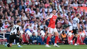 赖斯谈阿森纳1比0纽卡斯尔后争冠形势：还剩4场要把榜首守到最后