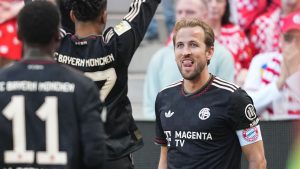 拜仁4比3逆转美因茨追平德甲单季8场逆转纪录，凯恩赛后称赞球队心态